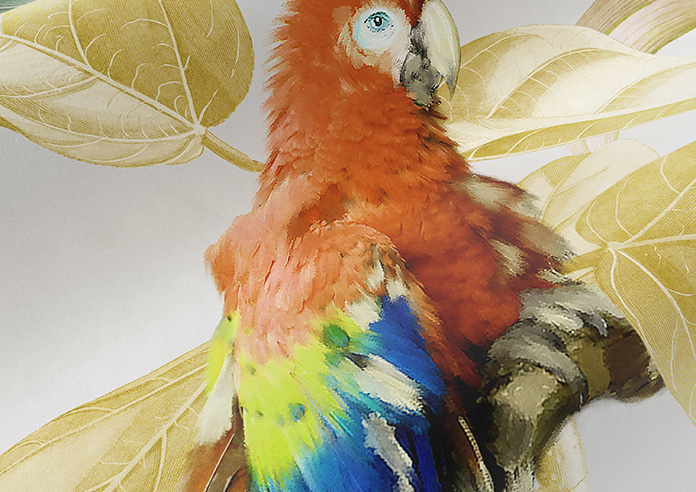 Parrot, Citrine - Made to Measure Curtain - Image 4